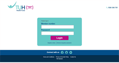 Desktop Screenshot of members.tuh.com.au